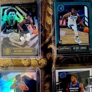 Anthony Edwards bulk panini cards